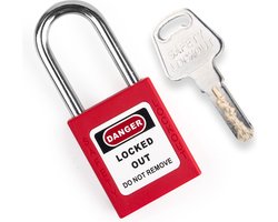 Lock out Hangslot - Metaal 38mm beugel - LOTOTO - Loto - Lockout Tagout - Loto Hangslot - Slot - Loto slot - Lock out slot - Lock out - Tag out — cadeau in Cadeau-ideeën
