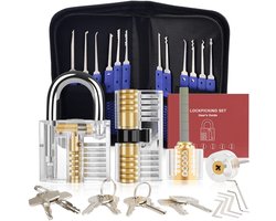 Solidchoice - Lockpick Set met 36 Stukken voor Beginners en Training — cadeau in Hobby