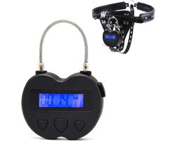 Beveiliging Hangslot Elektronische Timer Lock Gedrag Gewoonte Hulp Multifunctionele Game Lock — cadeau in Gadgets