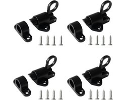 Vastsea 4Pcs Automatic Locking Lock Latch Door Locks with Screws Spring Lock for Windows Wooden Doors Cabinet Doors - ShopVlot — cadeau in Cadeau-ideeën