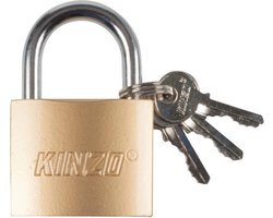 Kinzo Hangslot | 50 mm | 3 Sleutels — cadeau in Cadeau-ideeën