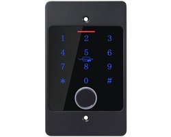 Smart Lock-toegangssysteem met vingerafdruk en RFID: elektronisch slot voor voordeur, IP66, code en transponder, elektrisch slot voor buiten, slim slot — cadeau in Elektronica