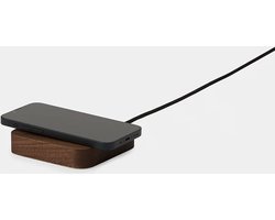 Oakywood OakyBlocks Charging Pad - Massief Walnotenhout - Draadloze OPlader voor Modulaire Bureau Organiser — cadeau in Wonen & Interieur