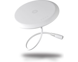 Zens Built-In Wireless Charger 1× Qi 15 W inbouw draadloze lader bureau tafel Wit — cadeau in Cadeau-ideeën