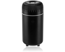Auto Diffuser Luchtbevochtiger - Humidifier - 100ml Luchtbevochtiger - aromatherapie diffuser - Mini Draagbare Diffuser - Met LED - voor Auto Thuis Kantoor Slaapkamer - zwart — cadeau in Wonen & Interieur