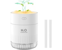 Mini-luchtbevochtiger met Koude Stoom voor Planten - Oplaadbaar, Persoonlijk - Voor Slaapkamer, Reizen, Kantoor en Thuis met Nachtlampje — cadeau in Wonen & Interieur
