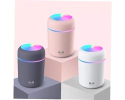 Voor thuisgebruik Mini Luchtbevochtiger Draagbare USB Kleine Koele Mist Persoonlijke Luchtbevochtiger met LED Nachtlampje for Auto Slaapkamer Travel Office Desktop — cadeau in Wonen & Interieur