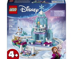 LEGO Disney Frozen - Elsa's IJskasteel en Sneeuwrit Bouwbaar Kasteel Speelgoed voor Kinderen - 43281 — cadeau in Spellen & Speelgoed