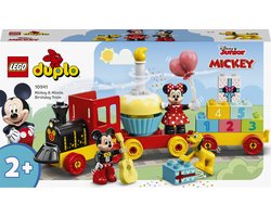 LEGO DUPLO | Disney Mickey %26 Minnie Verjaardagstrein, Bouwbaar Speelgoed voor Peuters 10941 — cadeau in Spellen & Speelgoed