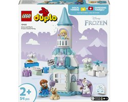 LEGO DUPLO ǀ Disney Anna en Elsa's Frozen Kasteelfeest, Bouwbaar Speelgoed voor Peuters 10455 — cadeau in Spellen & Speelgoed