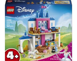 LEGO® ǀ Disney Princess Assepoesters Kasteel met Dierenvriendjes - Bouwspeelgoed voor Kinderen met Assepoester en 4 Dieren - 43283 — cadeau in Spellen & Speelgoed