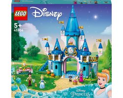LEGO Disney Princess Het kasteel van Assepoester en de knappe prins - 43206 — cadeau in Spellen & Speelgoed