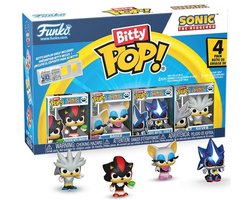 Funko Sonic Bitty POP! Vinyl Figure 4-Pack Shadow 2,5 cm Mini-Figuur - 2cm — cadeau in Spellen & Speelgoed