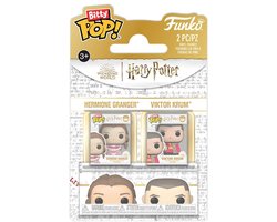 Funko Harry Potter Bitty POP! Vinyl Figure 2-Pack Hermione & Krum 2,5 cm Mini-Figuur - 2cm — cadeau in Spellen & Speelgoed