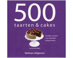 500 taarten & cakes — cadeau in Boeken
