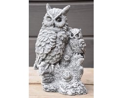 Uil met jong — cadeau in Wonen & Interieur
