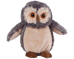 Uil knuffel pluche 18cm zacht speelgoed Take Me Home multi kleuren. — cadeau in Spellen & Speelgoed