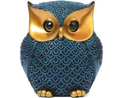 OUYLAF Uil decoratie - uil - uilen beeldjes - uil beeldje - uil decoratie beeldje - Resin Kunstwerk - Voor Woonkamer Slaapkamer Bureau — cadeau in Wonen & Interieur