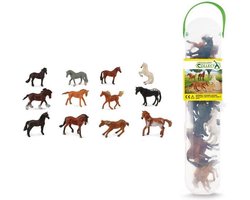 COLLECTA Figurine Mini Set - 12 Paarden - Paarden - Handgeschilderd - Miniatuur — cadeau in Spellen & Speelgoed