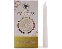 Rituele Kaarsen Cleansing - Magic Spell Kaarsen - Wit - (10 Stuks) — cadeau in Wonen & Interieur