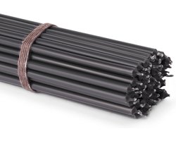 20x Lange Zwarte Druipkaarsen - 29 cm Hoge Rituele Kaarsen van Premium Was — cadeau in Cadeau-ideeën