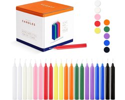 Kaarsen - Geurige Chime Kaarsen - Kleur 1 - Voor Magische Ritualen en Meditatie — cadeau in Wonen & Interieur