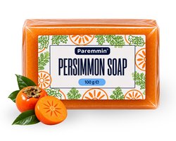 Persimmon Zeep (100 g) – Tegen Lichaamsgeur – Kakifruit Soap Japans - Natuurlijke Deodorant - Bodywash — cadeau in Cadeau-ideeën