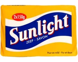 Sunlight Huishoudzeep - 1 verpakking 2 stukken zeep à 150 gram — cadeau in Cadeau-ideeën