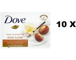 Dove Zeep Sheabutter Vanille 10 x 90 gram — cadeau in Cadeau-ideeën