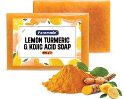 Lemon Turmeric & Kojic Acid Soap – Kurkuma Zeep 100% - Pigmentvlekken Verwijderen – Darkspot Remover — cadeau in Cadeau-ideeën