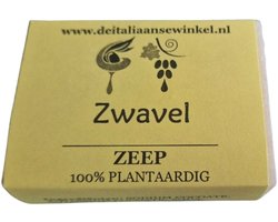 Zwavel zeep ( sulphuric ) 100% plantaardig - 100g — cadeau in Cadeau-ideeën
