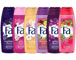 Fa Douchegel 6 x 250 ml - Voordeelverpakking - Try Out Pakket — cadeau in Verzorging