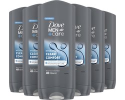 Dove - 3-in-1 Douchegel - Clean Comfort - 6 x 400 ml — cadeau in Cadeau-ideeën