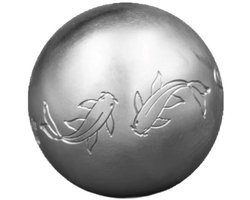 OBUT Petanque bal INOX KOI Vissen - NIEUW DESSIN — cadeau in Sport & Outdoor