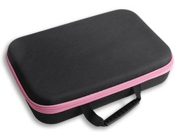 Opbergkoffer Elektrisch Gereedschap - Gereedschapstas Koffer - Gereedschap Opbergen - Schokbestendig Krasbestendig - 33 x 28 x 3 cm - Roze — cadeau in Cadeau-ideeën