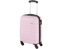Princess Traveller Singapore - Handbagage Koffer - 55x35x20cm - Lichtgewicht Trolley - Licht Roze — cadeau in Cadeau-ideeën
