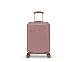 SUITSUIT Handbagage koffer 55x35x20 - Handbagage trolley - Lichtgewicht koffer - Reiskoffer - Veilig TSA cijferslot - Fab Seventies koffer Old Rose - Roze — cadeau in Cadeau-ideeën