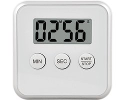 Magnetische Kookwekker Inclusief Standaard | Digitale Kook Wekker Timer | Digitaal | Wit — cadeau in Cadeau-ideeën