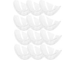 Verrines Serveerschaal Set - 12 Stuks - Amuse Schaaltjes - Mini Dessertglaasjes - Voor Hapjes en Desserts - 70ml - Kunststof - 7.1 x 3.5 x 5.8 cm - Transparant — cadeau in Cadeau-ideeën