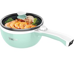 Draagbare Elektrische Hot Pot Sauspan 1,5L - Mini Anti-aanbak Kookpan — cadeau in Cadeau-ideeën