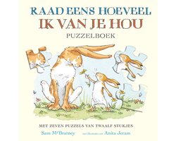 Puzzelboek Raad eens hoeveel ik van je hou — cadeau in Spellen & Speelgoed
