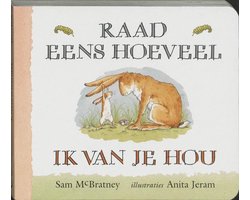 Raad eens hoeveel ik van je hou Karton — cadeau in Boeken
