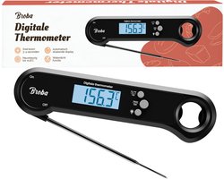 Vleesthermometer BBQ Thermometer - Oventhermometer Keukenthermometer Kookthermometer - Kerntemperatuurmeter Voedselthermometer Kernthermometer - Suikerthermometer Kook Thermometer Vlees Oven Keuken - Temperatuurmeter Digitaal - Barbecue Accessoires — cadeau in Sieraden