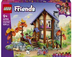 LEGO Friends Gezellige Boshut in de Herfst Speelgoed met Dieren Figuren en Poppetjes 42705 — cadeau in Spellen & Speelgoed