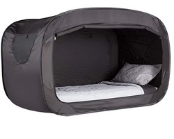 Opvouwbare Privacy Pop Bed Tent voor Outdoor – Volledig Gesloten Schaduwbedtent voor Camping, Kinderen, Volwassenen, Tuin, Strand en Vakantie — cadeau in Sport & Outdoor