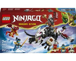 LEGO NINJAGO Zilvar en Grimtak het Drakenbeest Speelgoed Draak voor Kinderen 71863 — cadeau in Spellen & Speelgoed