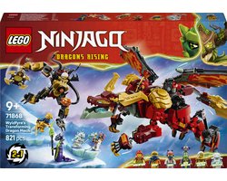 LEGO NINJAGO Wyldfyre's Transformerende Drakenmecha Draak Speelgoed voor Kinderen 71868 — cadeau in Spellen & Speelgoed