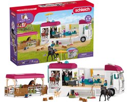 schleich HORSE CLUB - Paardenvrachtwagen - Paarden Speelgoed - 227 onderdelen - 42619 — cadeau in Spellen & Speelgoed