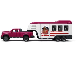 schleich HORSE CLUB Lakeside-truck met aanhangwagen 42705 — cadeau in Spellen & Speelgoed