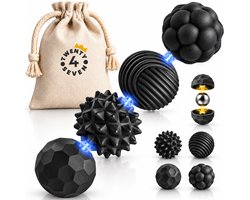 Twenty4seven® Fidget Toys Set 4 Ballen - Magnetische Focusballen met Vier Structuren - Stapelbaar en Stil - Kerst en Sinterklaas Cadeautjes - Speelgoed Cadeau Kind en Volwassene — cadeau in Gadgets